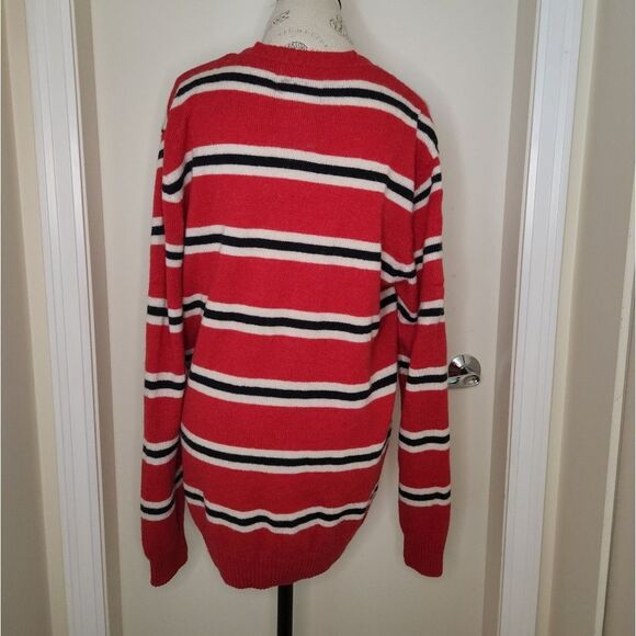 Gant Men's Polo Stripe Knit Sweater - Picture 4 of 9